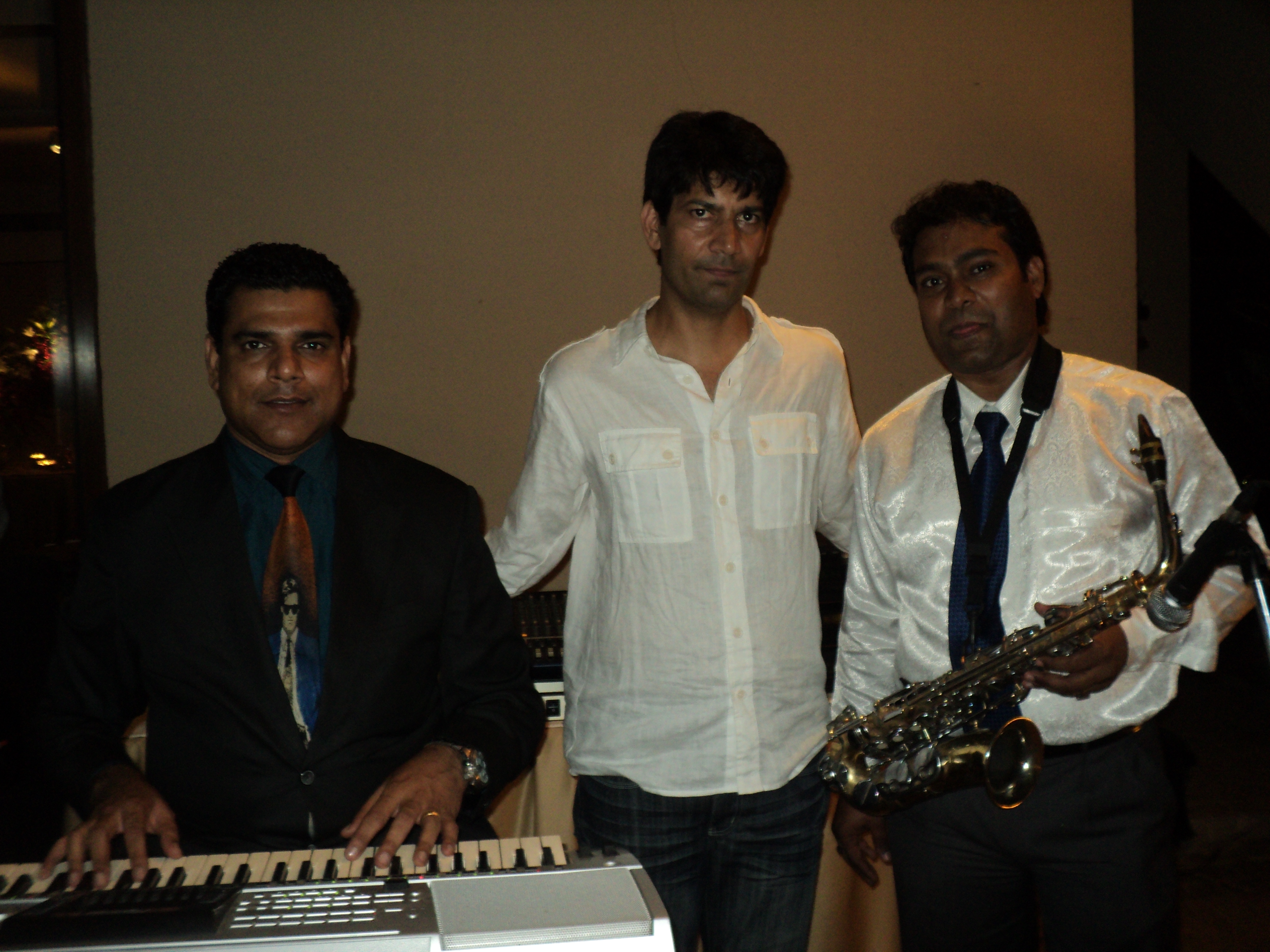 Vikas Gautam with a celebrity guest
