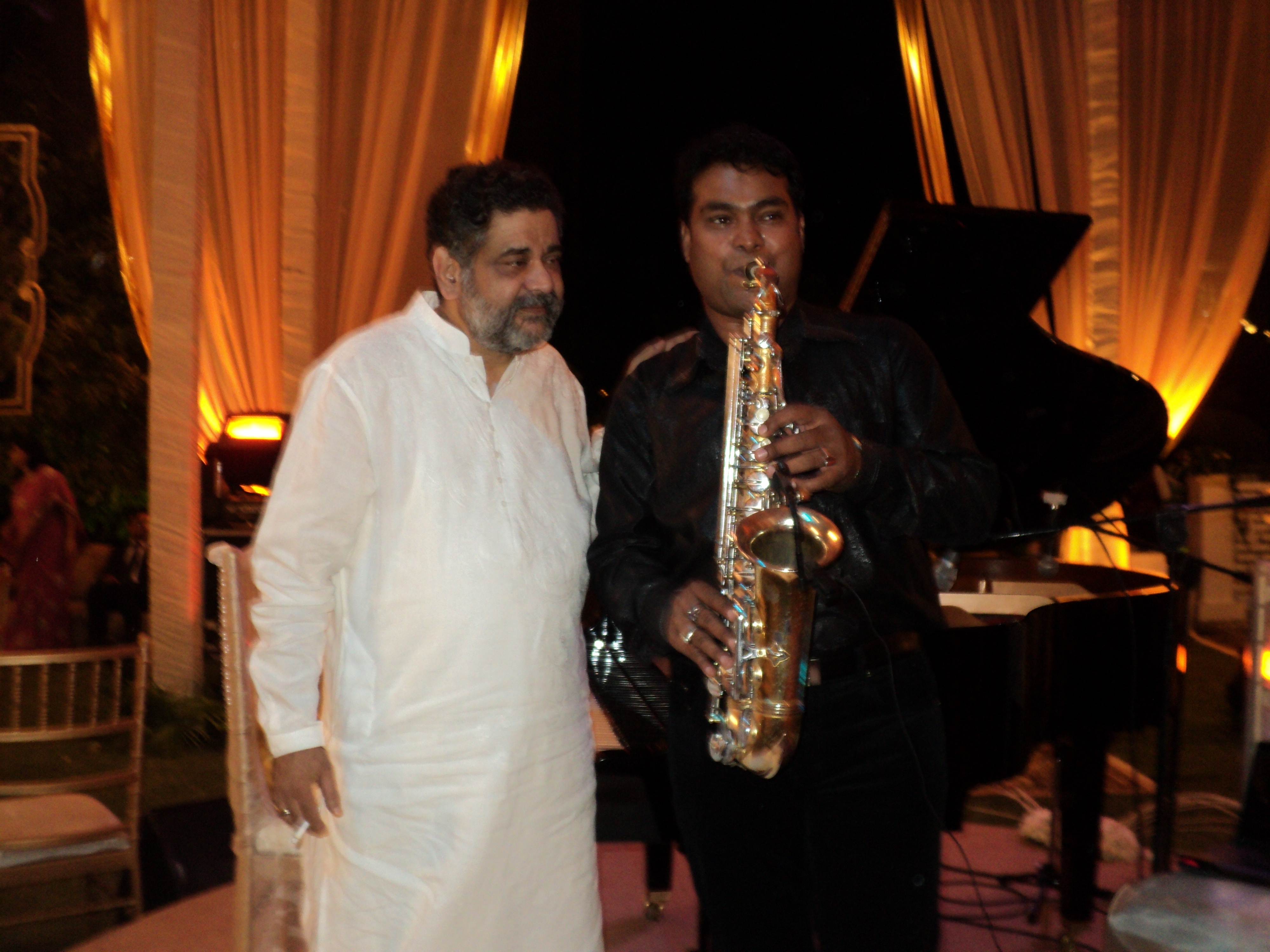 Vikas Gautam with Brian Silas