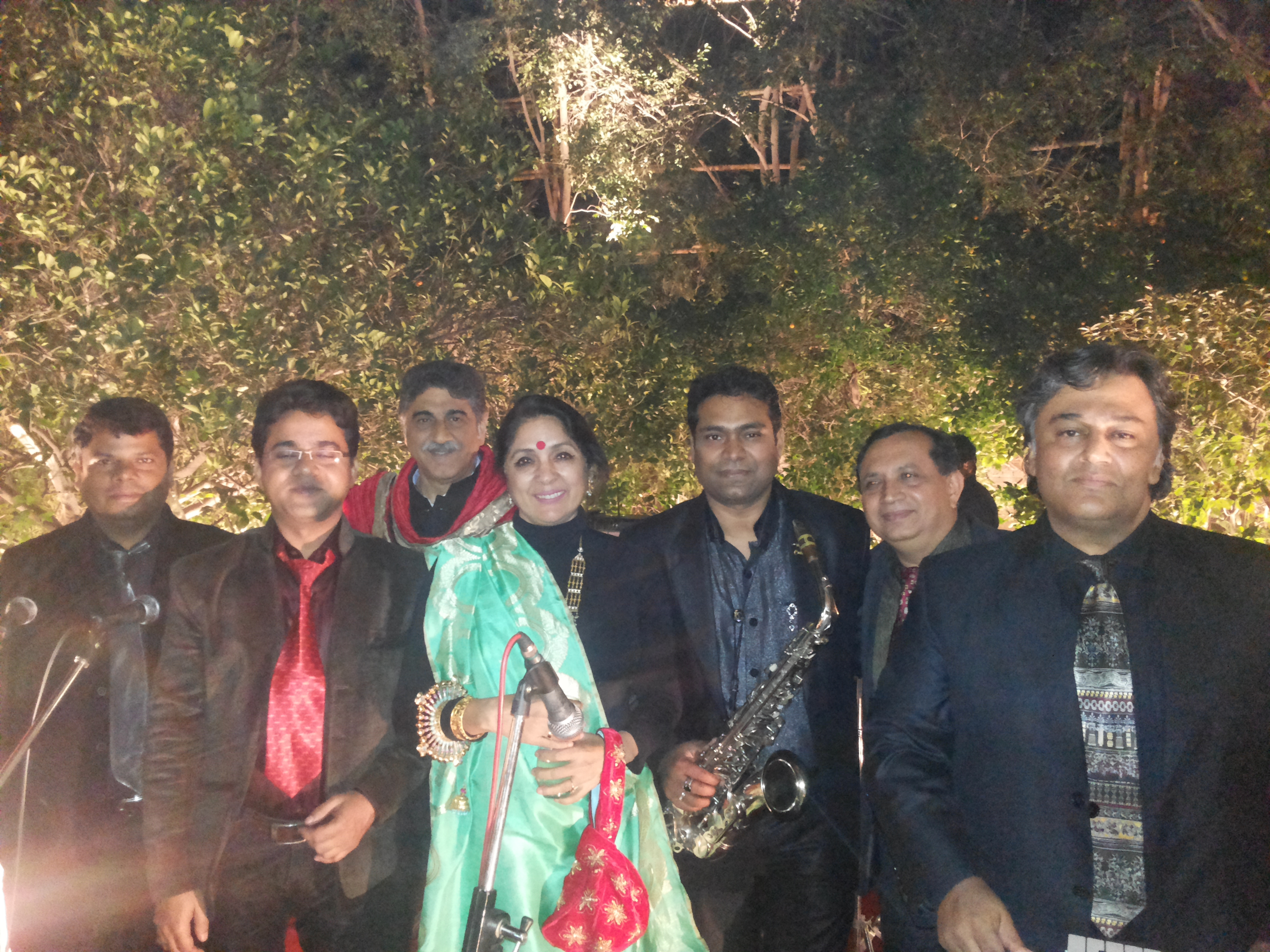 Vikas Gautam with Neena Gupta and Vivek Mehra