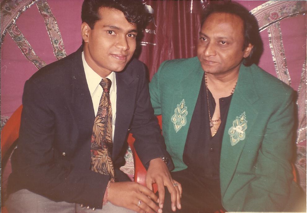 Vikas Gautam with Shabbir Kumar