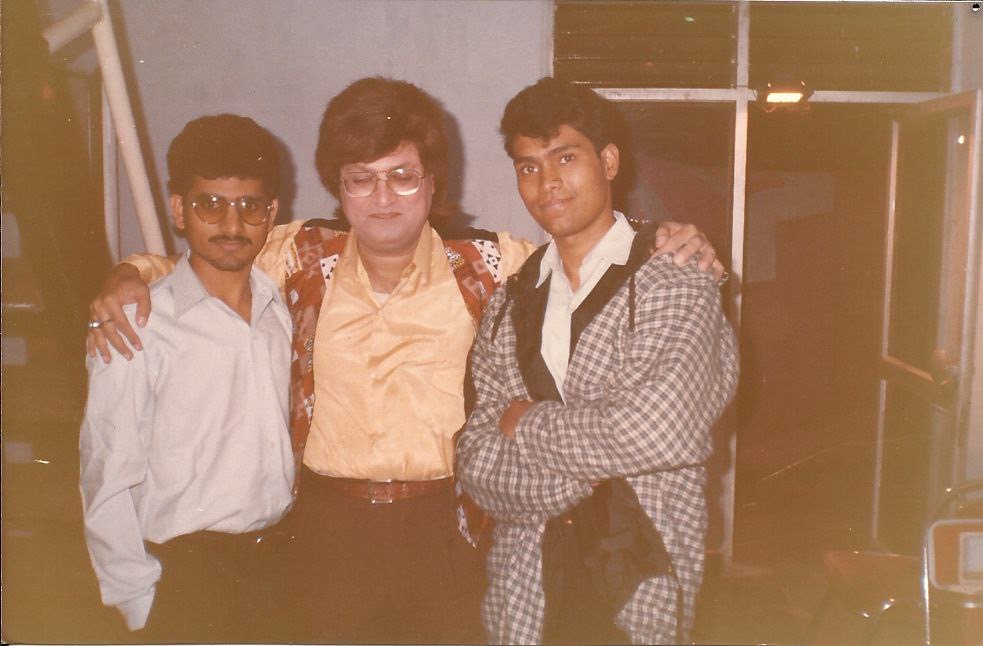 Vikas Gautam with Tarikh Shaha